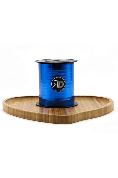 reprodesign Metallic Raffia Rope Blue Colored 1 Roll