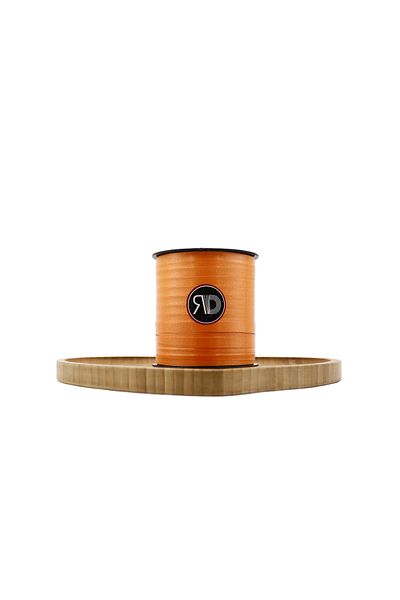reprodesign Matte Raffia Rope Orange Colored 1 Roll