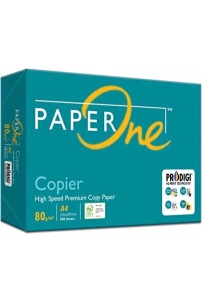 Paper One Photocopy Paper 500 Pieces A4 80 Gr White - 1 Pack