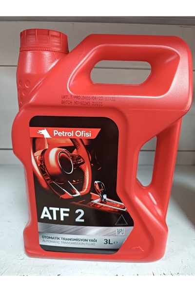 Petrol Ofisi Atf2 3 Lt Otomatik Şanzıman Ve Direksiyon Yağı