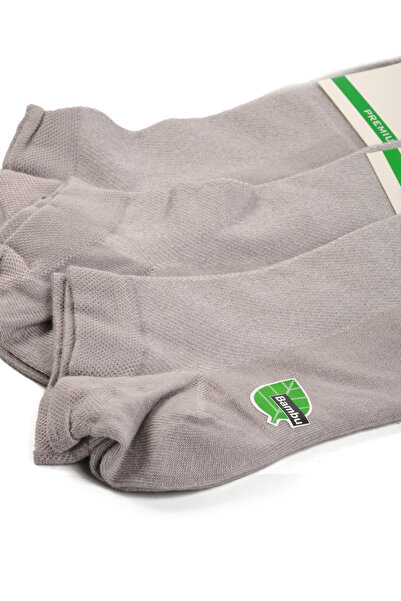 AYAKMOD Сиви унисекс чорапи 24K004 Чифт от 3 чорапи до глезена