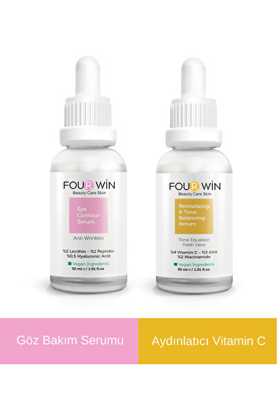 Four Win C Vitamini & Göz Serum Beauty Care Serum Sets 2’li
