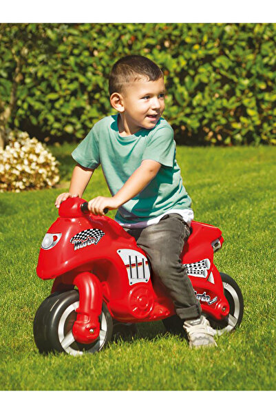 YILDIRIM OYUNCAK Kırmızı Renkli İlk Motorum - 2+ Yaş Çocuk Motoru