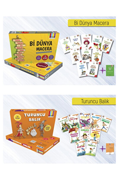 Öykü Yayıncılık Bi Dünya Macera & Turuncu Balık Serisi