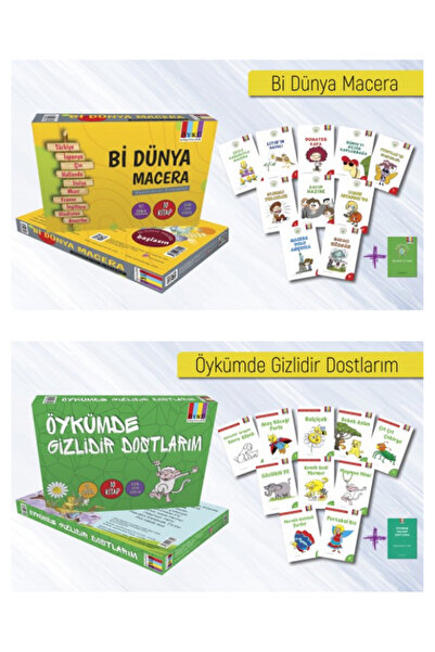 Öykü Yayıncılık Bi Dünya Macera & Öykümde Gizlidir Dostlarım