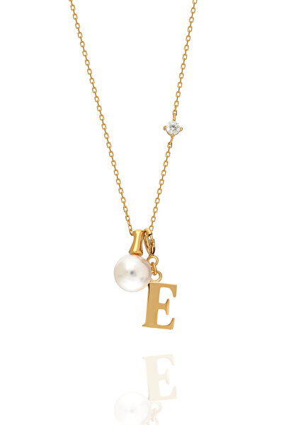 LETTER PEARL NECKLACE