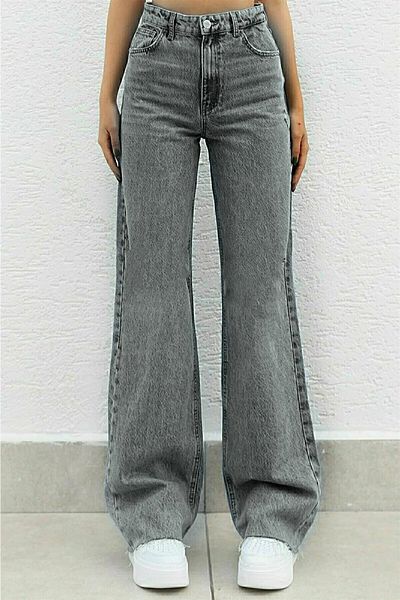 Livik Pantaloni de jeans cu talie înaltă și picioare largi Aris Lycra (talie înaltă)