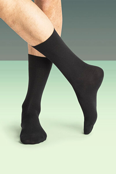 Esinti Men's Socks Bamboo Scented Seamless Classic Socket Socks Thin Long Men's Economical Socks 5 Pieces