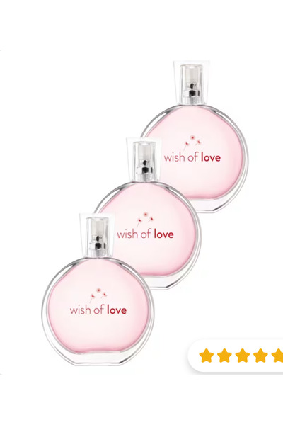 AVON Wish Of Love Edt 50 Ml.  Kadın Parfüm 3 Adet