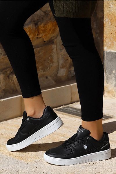 U.S. Polo Assn. BAZA. Polo Assn. Tenis negru de damă LEE WMN
