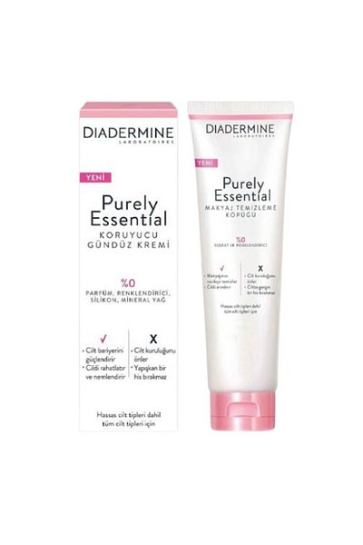 Diadermine Moisturizing Protective Care 40 ml + Make-up Remover Foam 150 ml