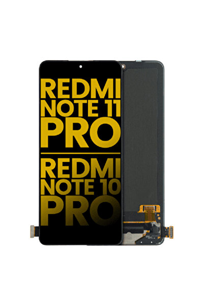 Genos Xiaomi Redmi Note 10 Pro Max Lcd Ekran Dokunmatik Siyah Çıtasız Orijinal