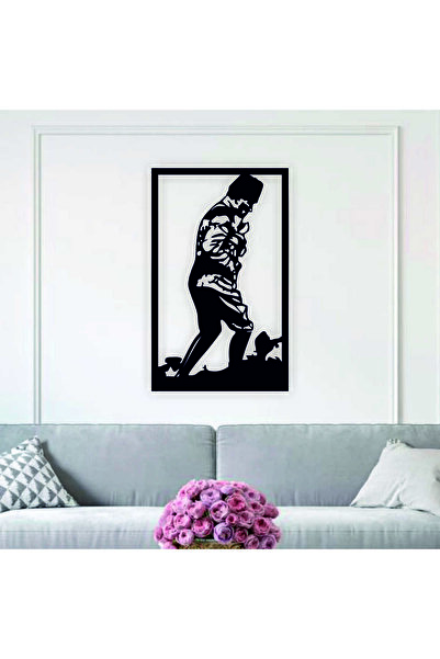 SEAS Διακοσμητικός κορνίζας τοίχου Atatürk 3mm Κοπή με λέιζερ 50x31 εκ