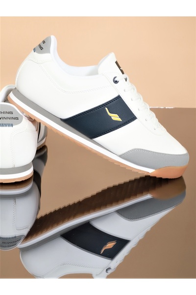 Lescon Konfores 1703-Flınt Анатомічні кросівки унісекс з біло-синьою підошвою