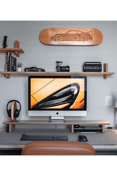 Woll Tasarım Premium Imported Felt - Organization and Gaming Mouse Pad, Light Gray (40X150Cm)