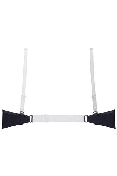 Magic Form Siyah Önden Klipsli Sırtı Ve Askısı Şeffaf Süngerli Push Uplı Sütyen C2T0N3O0