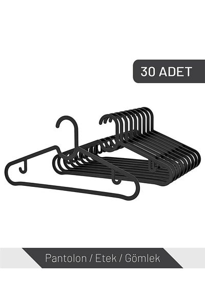 Mutfak Köşesi Clothes Hangers, 30 Pieces