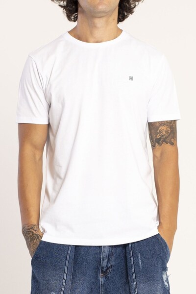 NORFOLK Ανδρικό μπλουζάκι VIGO 100% βαμβακερό οβάλ κομμένο με λαιμόκοψη