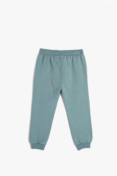 Koton Baby Boy Basic Jogger Tracksuit Bottom with Tie Waist and Pocket Detail 4WMB4