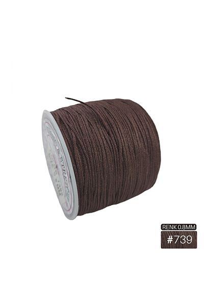 Getshop Alışveriş Pazarı Κολιέ Σχοινί Βραχιόλι Σχοινί Αλεξίπτωτο Σχοινί 50 μέτρα 0,8 χιλιοστά Ποικιλία χρωμάτων