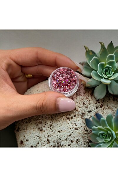 ZEYNABEAUTY Glitter Far Jel Far Pembe