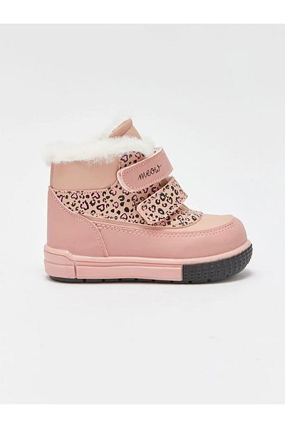 LC Waikiki Printed Velcro Baby Girl Boots