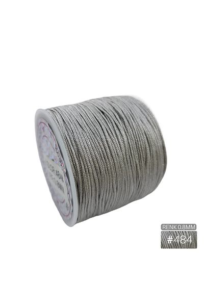 Getshop Alışveriş Pazarı Κολιέ Σχοινί Βραχιόλι Σχοινί Αλεξίπτωτο Σχοινί 50 μέτρα 0,8 χιλιοστά Ποικιλία χρωμάτων