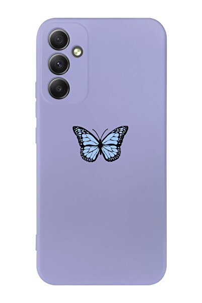 shoptocase حافظة هاتف بتصميم الفراشة متوافقة مع هاتف Galaxy A34 5g