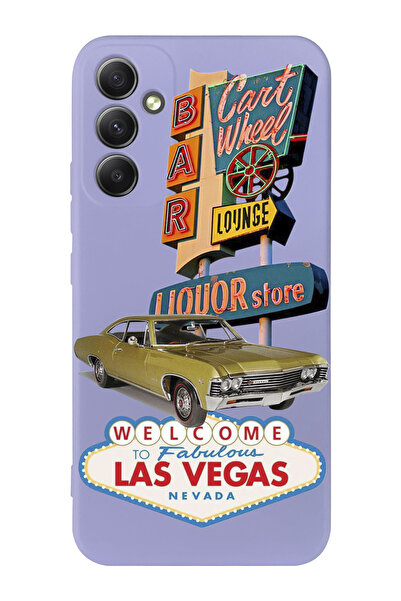 shoptocase حافظة هاتف بتصميم لاس فيغاس متوافقة مع هاتف Galaxy A34 5g