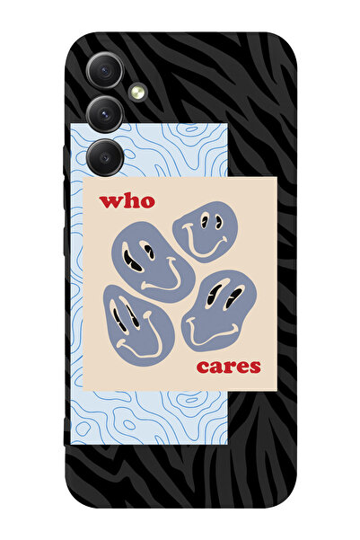 shoptocase Galaxy A54 5g Uyumlu Who Cares Tasarımlı Telefon Kılıfı