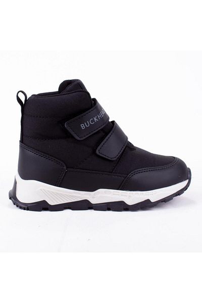 BUCKHEAD 4183 Black Snowshell Orthopedic Daily Boy's Boots