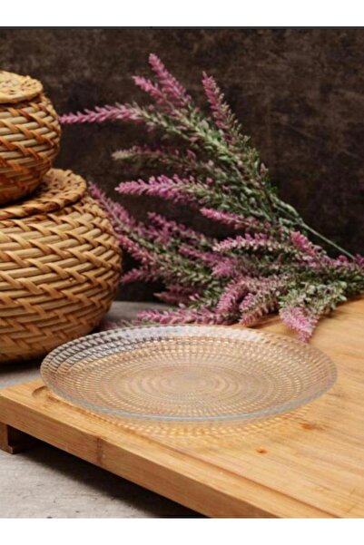 Paşabahçe 6-Piece Generation Sweet-Serving Plate Serrated 10489