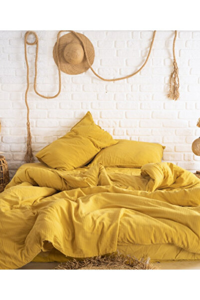 Sheri Home Honey Natural Line Vintage Nevresim Takımı - SHERİHONEY88