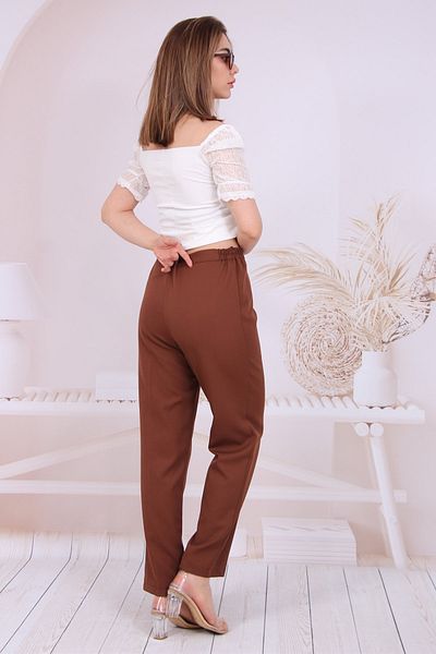 herantarz WOMEN'S SIDE RUBBER BATTAL SIZE PANT