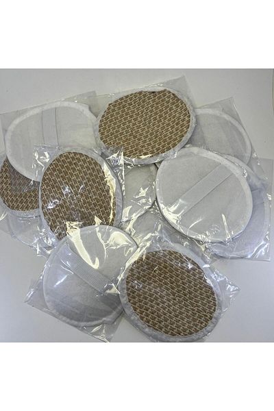 PRİVATE 1000 Pieces Disposable Knitted Bath Loofah with Bag Oval Type