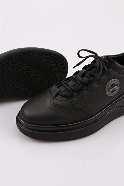 DGN Men's Lace-Up Casual Sneaker Shoes Black/Black 2817428