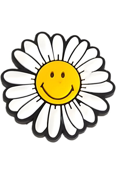 Crocs Terlik Süsü Papatya/Papatya Jibbitz /Flower Charm /terlik Aksesuarı
