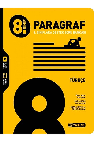 Efsane Yayınları 8.sınıf Arı Atölyem Matematik Soru Bankası + 8.sınıf Hız Yayınları Paragraf Soru Bankası / 2 Kitap