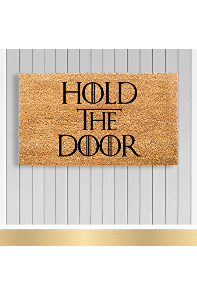 Paspashello , Design Koko Kapı Önü Paspas / Pvc Taban / Model; Hold The Door