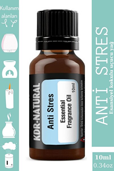 kdr natural Anti Stres Uçucu Yağ Buhurdanlık Yağ Hava Nemlendirici Difüzör Kü...