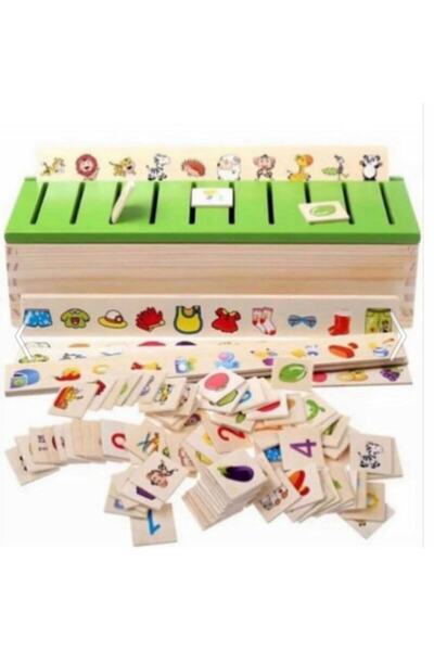 YEY Montessori Bilgi Sınıflandırma Kutusu