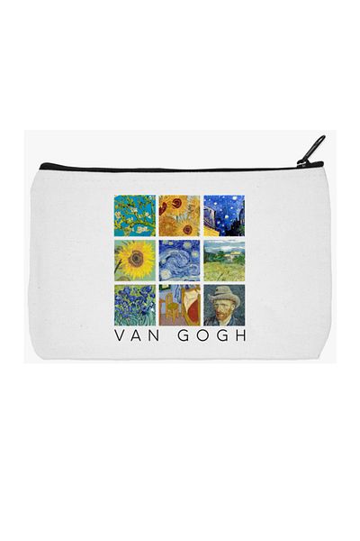 GRAFİKSPAN Van Gogh Karma 1 εμπριμέ τσάντα μακιγιάζ, θήκη για στυλό