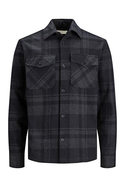 Jack & Jones JPRROY CHECK OVERSHIRT L/S SN (ERKEK ODUNCU GÖMLEK)