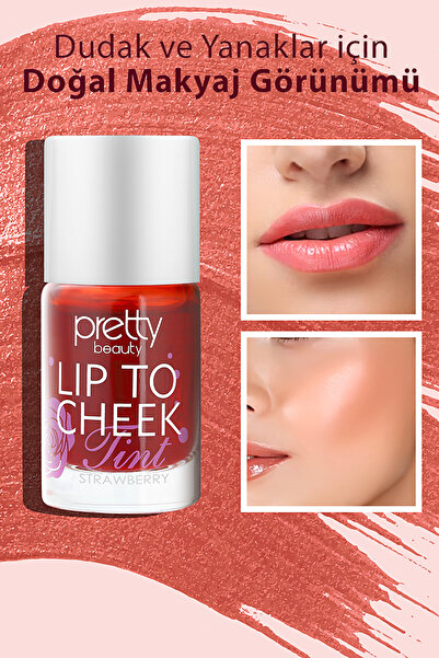Pretty Beauty Lip To Cheek Tint & Dudak Ve Yanak Renklendirici