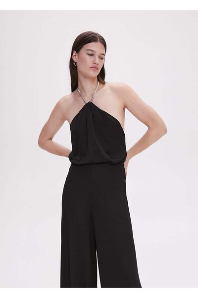 MANGO Woman Chain detailed top