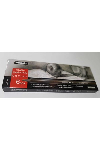 Bigpoint Graphite Pencil Set of 6