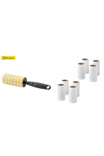 IKEA باستيس ريشة مجموعة رول + 4 خراطيش احتياطية 1+4