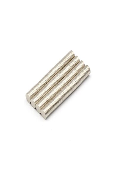 Hdg 120 Adet Neodyum Mıknatıs Magnet Çap: 0,6 Cm Kalınlık : 1 Mm -