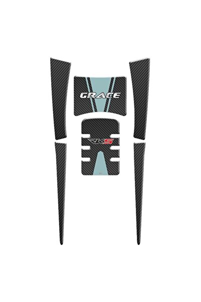 gogo premium RKS GRACE 202 160 CC 2022 UYUMLU TANK PAD 003