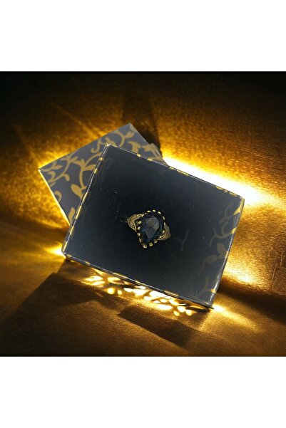 kapris concept خاتم نحاسي من حجر الزبرجد الطبيعي مضاد للحساسية